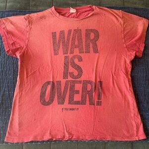 MADEWORN War Is Over John Lennon Short- Sleeve Tee